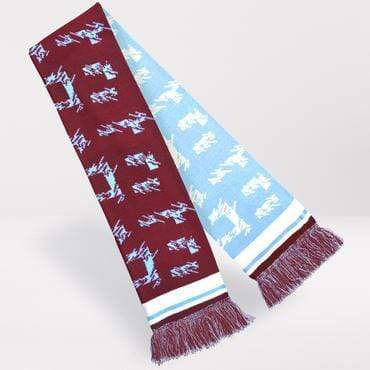 Fans Favourite Burnley Retro Football Scarf 1991-93 Home Shirt