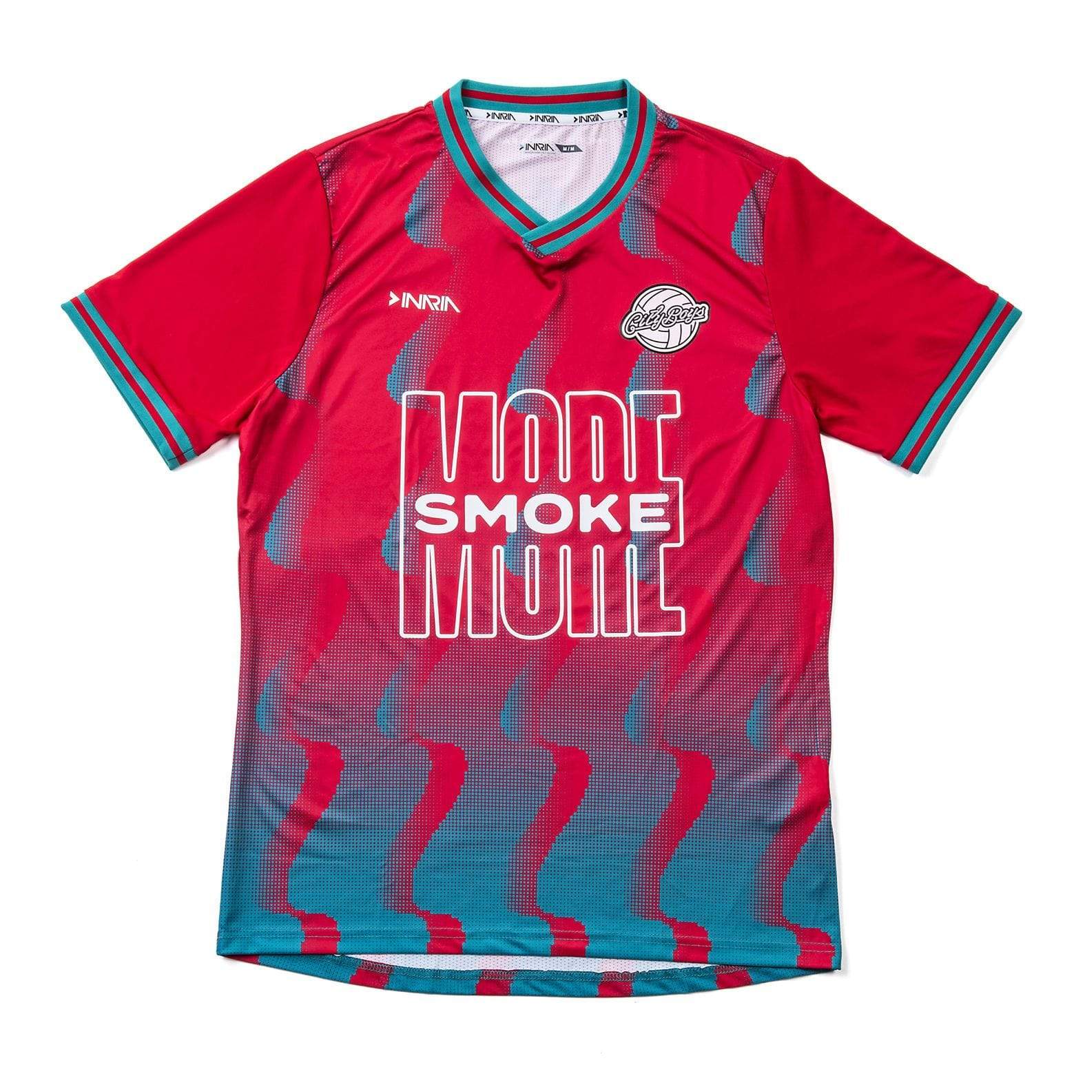 Hot Smoke City Boys FC v Inaria football shirt - Football Shirt Collective