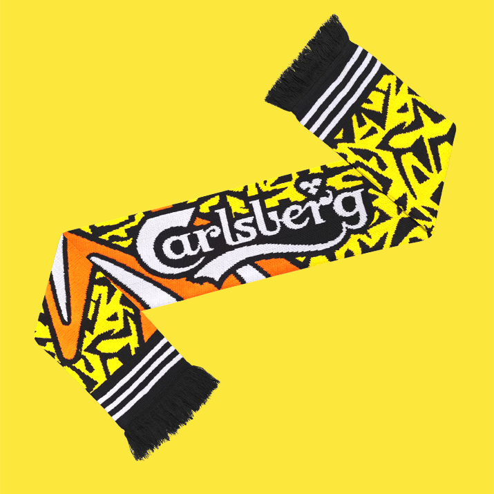 Fans Favourite Liverpool Retro Football Scarf - Goalkeeper Away 1995-'96