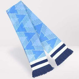 Fans Favourite Manchester City Retro Football Scarf 1989-91 Home Shirt