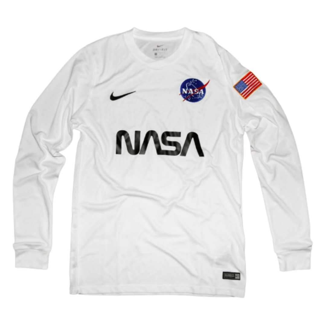 TheConceptClub Nasa Astronaut Jersey Long Sleeve (White)