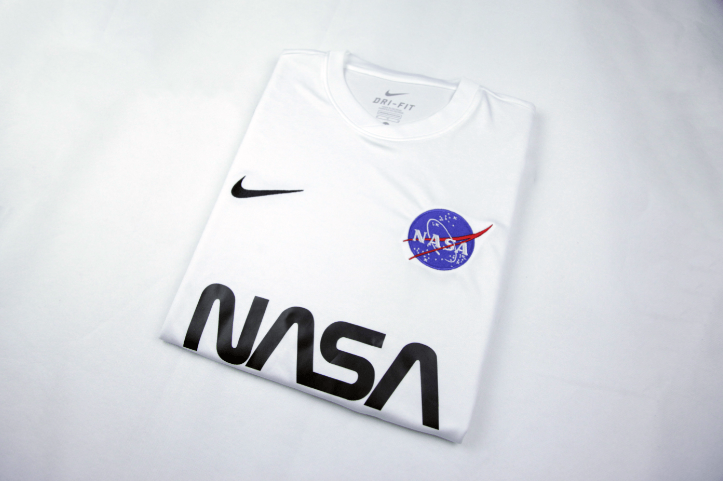 Nasa Astronaut Jersey by The Concept Club White Football Shirt