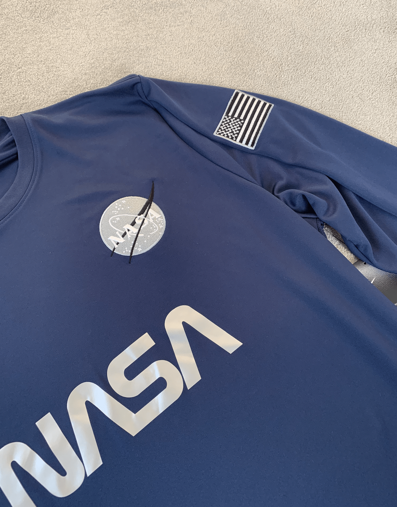 TheConceptClub Nasa Blue Planet long sleeve jersey
