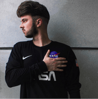 TheConceptClub Nasa Deep Space Jersey Long Sleeve (Black)