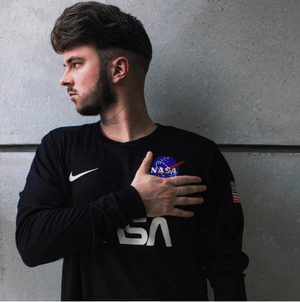 TheConceptClub Nasa Deep Space Jersey Long Sleeve (Black)