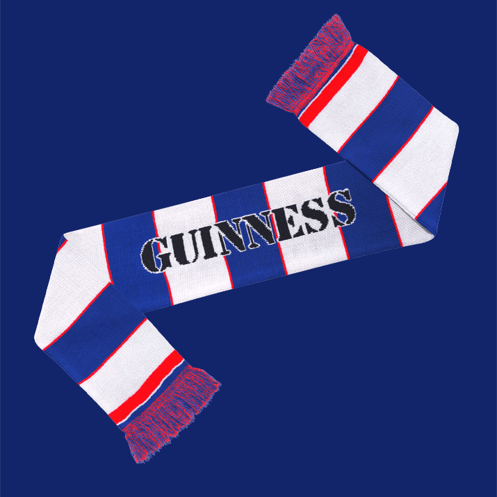 Fans Favourite QPR Retro Football Scarf - 1983-'86 Home