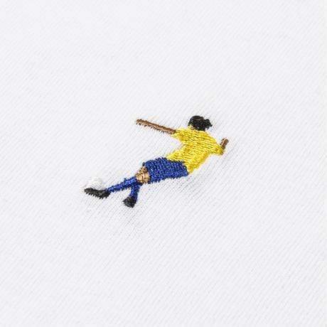 SHUKYU MAGAZINE × CITY BOYS FC “RONNIE” TEE / WHITE - Football Shirt Collective