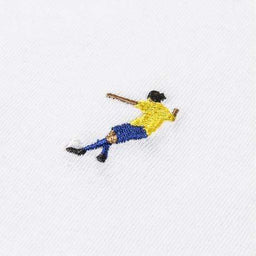 SHUKYU MAGAZINE × CITY BOYS FC “RONNIE” TEE / WHITE - Football Shirt Collective