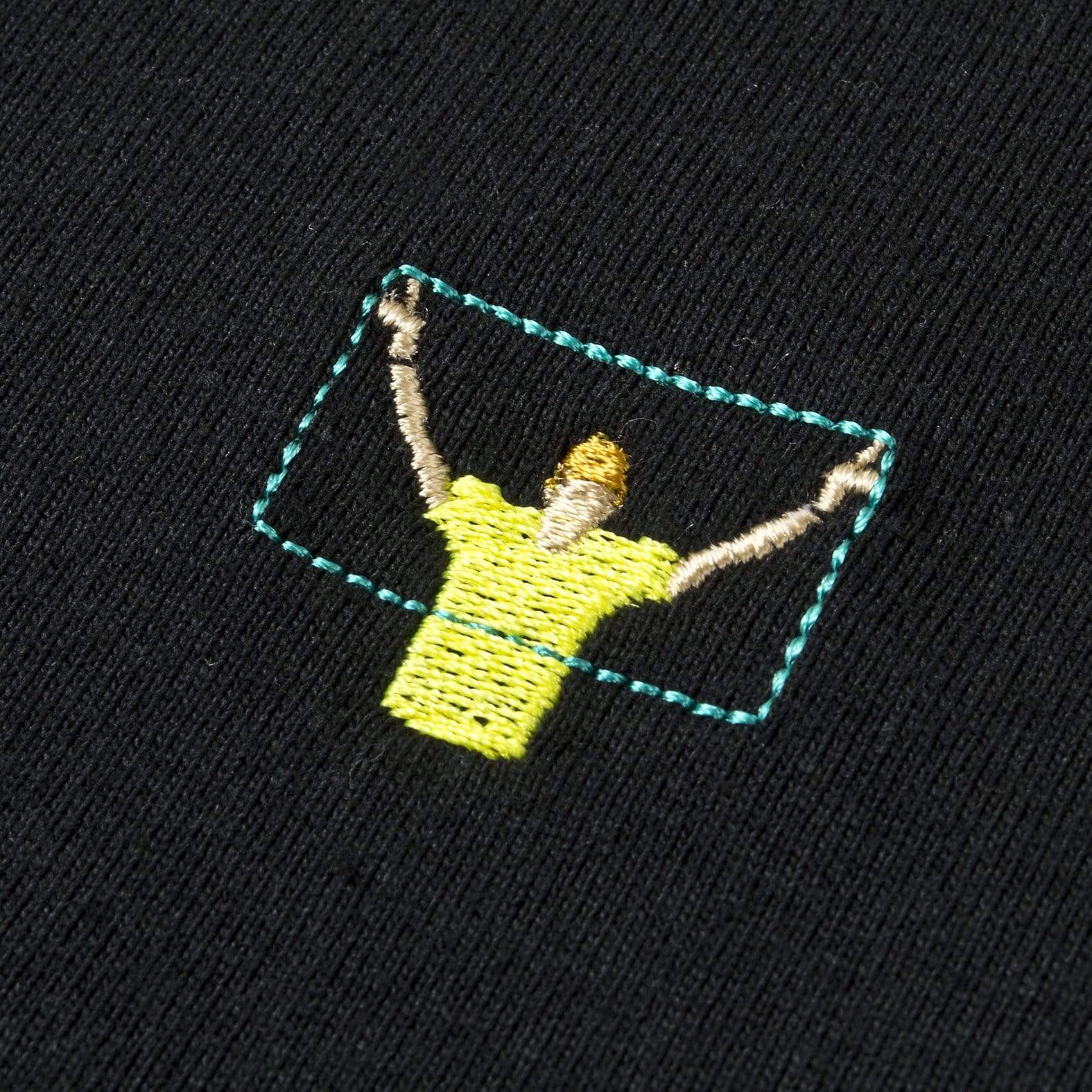 SHUKYU MAGAZINE × CITY BOYS FC “VAR” L/S TEE [BLACK] - Football Shirt Collective