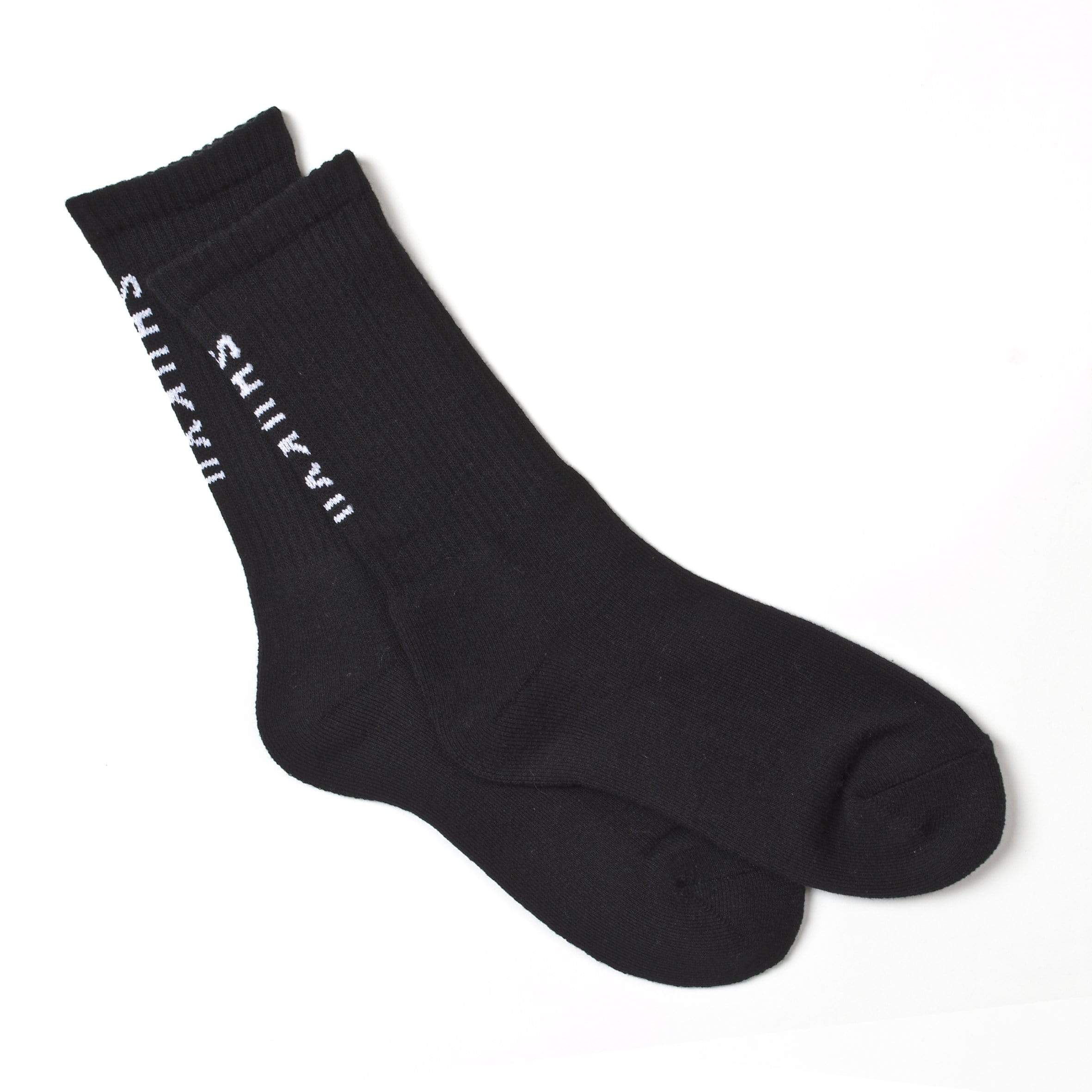 SHUKYU × CITY BOYS FC “FOOTBALL PHENOMENOM” SOCKS [BLACK] - Football Shirt Collective