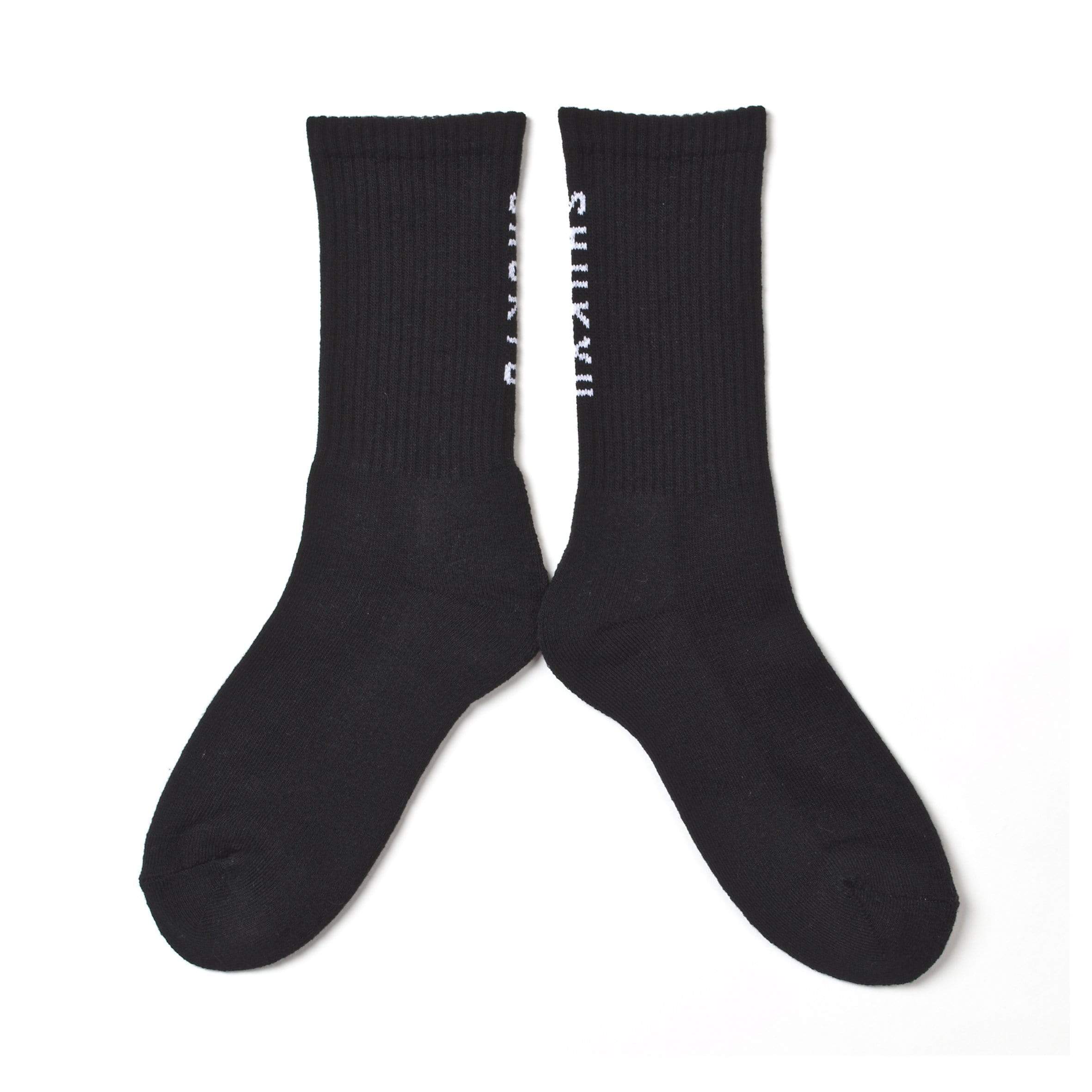SHUKYU × CITY BOYS FC “FOOTBALL PHENOMENOM” SOCKS [BLACK] - Football Shirt Collective