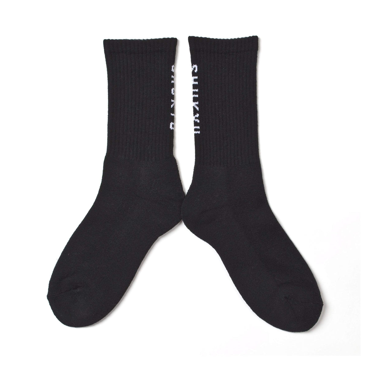 SHUKYU × CITY BOYS FC “FOOTBALL PHENOMENOM” SOCKS [BLACK] - Football Shirt Collective