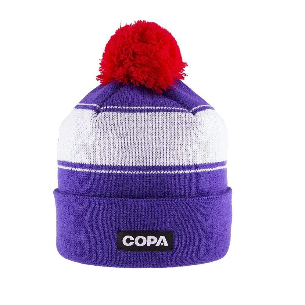 Sócrates Bobble Hat | Purple-White-Red - Football Shirt Collective