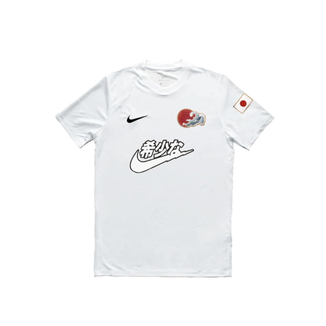 Swoosh Kanji Jersey v4 White - Football Shirt Collective