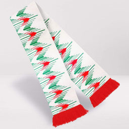 Fans Favourite Wales Retro Football Scarf - 1990-93 Away