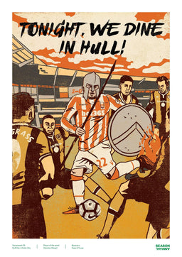 Xherdan Shaqiri Stoke City A3 poster - Football Shirt Collective